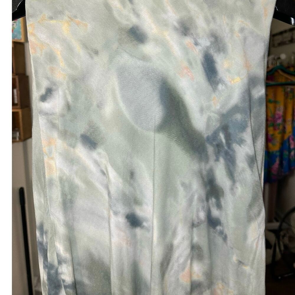 Rails Anya Midi Slip Skirt Sage Diffusion Xs Tie … - image 5